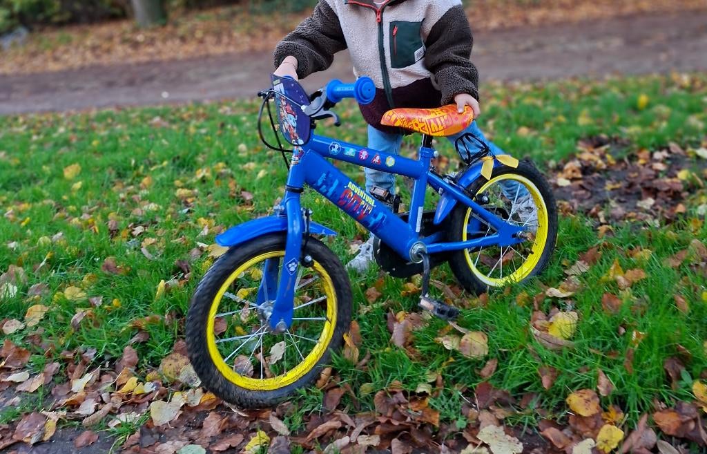 Kinderfiets, Fietsen en Brommers, Zijwieltjes, Ophalen, Overige merken, Minder dan 16 inch