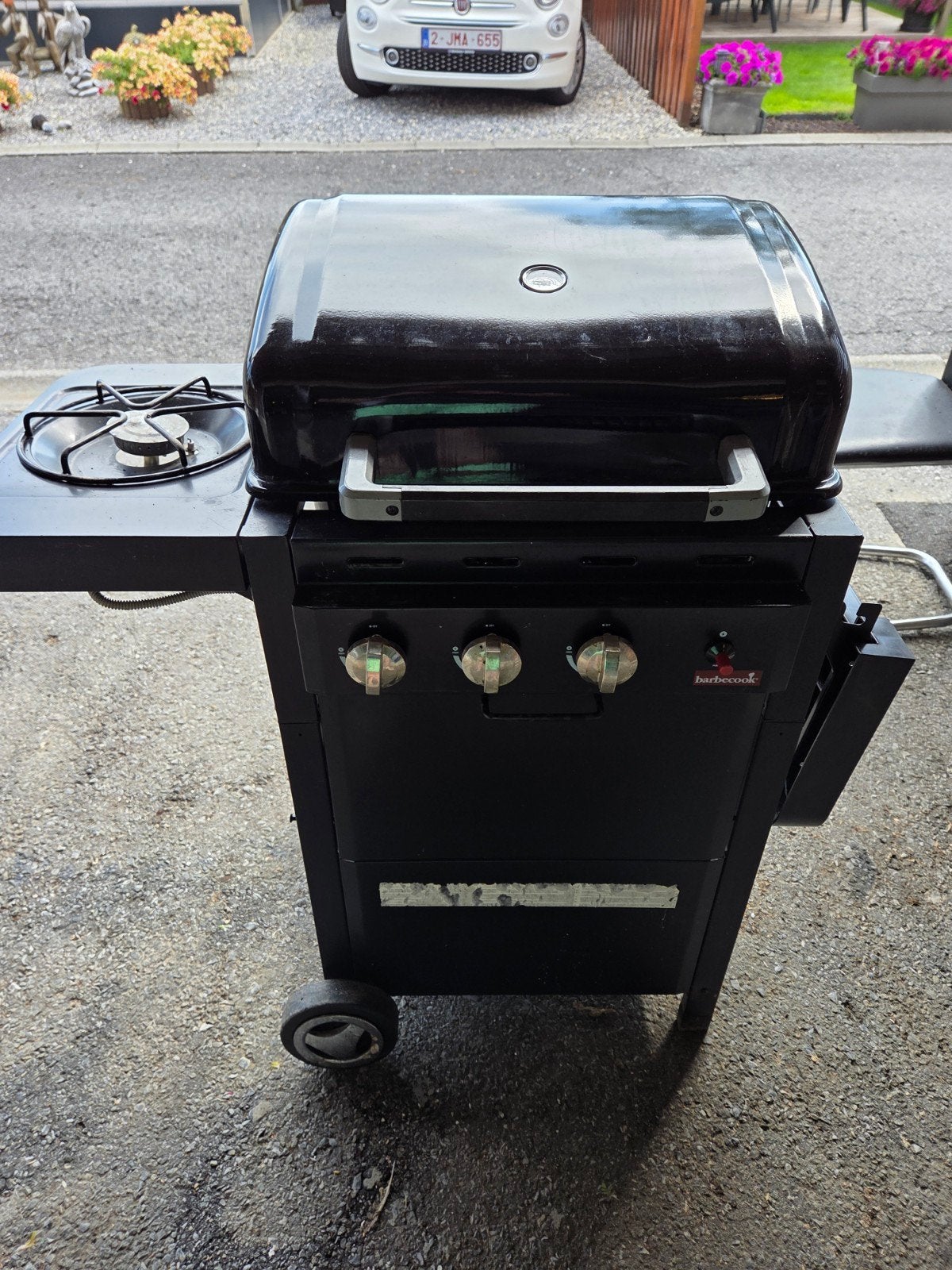 Gratis Gasbarbecue Barbecook, Tuin en Terras, Ophalen, Gebruikt, Barbecoock