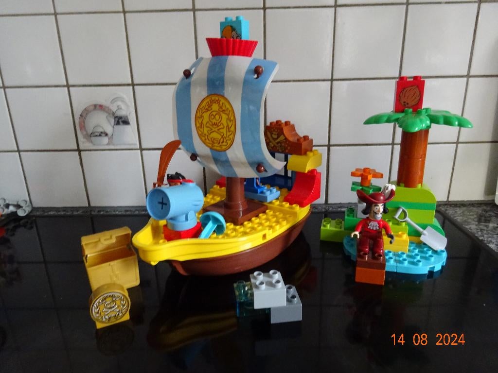 DUPLO Jake's Piratenschip Bucky - 10514*PRIMA STAAT*, Kinderen en Baby's, Speelgoed | Duplo en Lego, Duplo, Disney, Ophalen of Verzenden