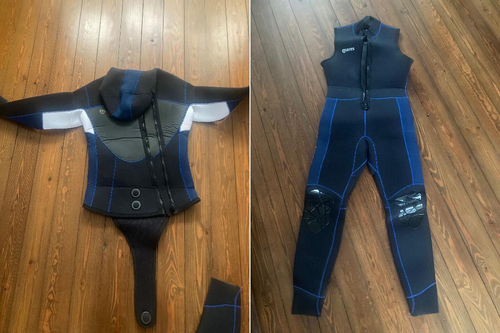 Duikpak Wetsuit Mares 7mm, Ophalen, Zo goed als nieuw, Heer, Wetsuit