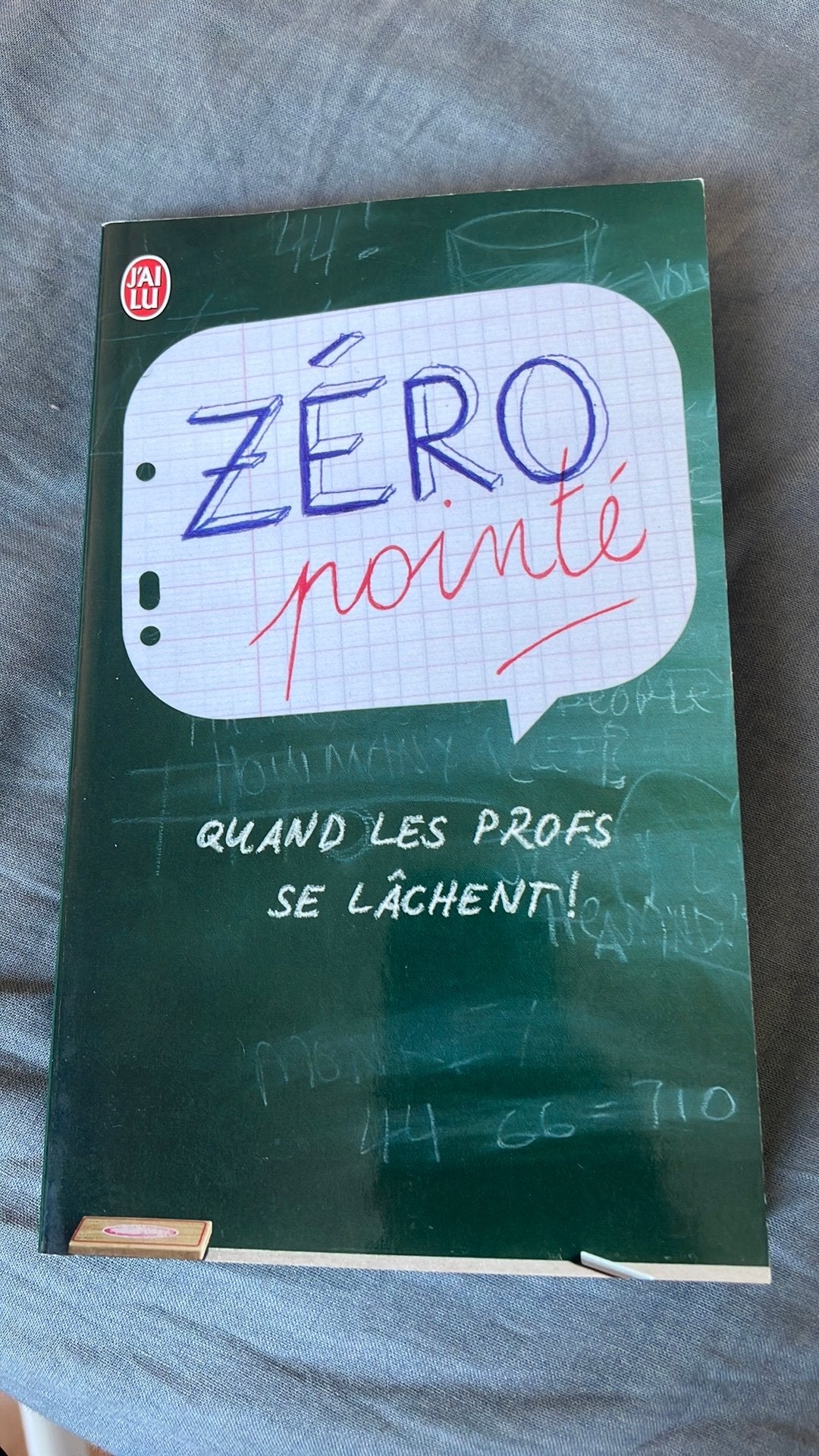 Livre « Zero pointé! », Livres, Humour, Enlèvement