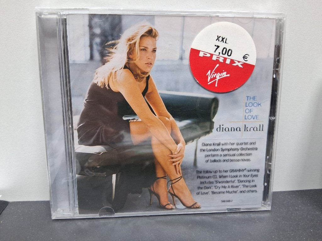 CD Diana Krall The look of love, Ophalen of Verzenden, Nieuw in verpakking, Blues