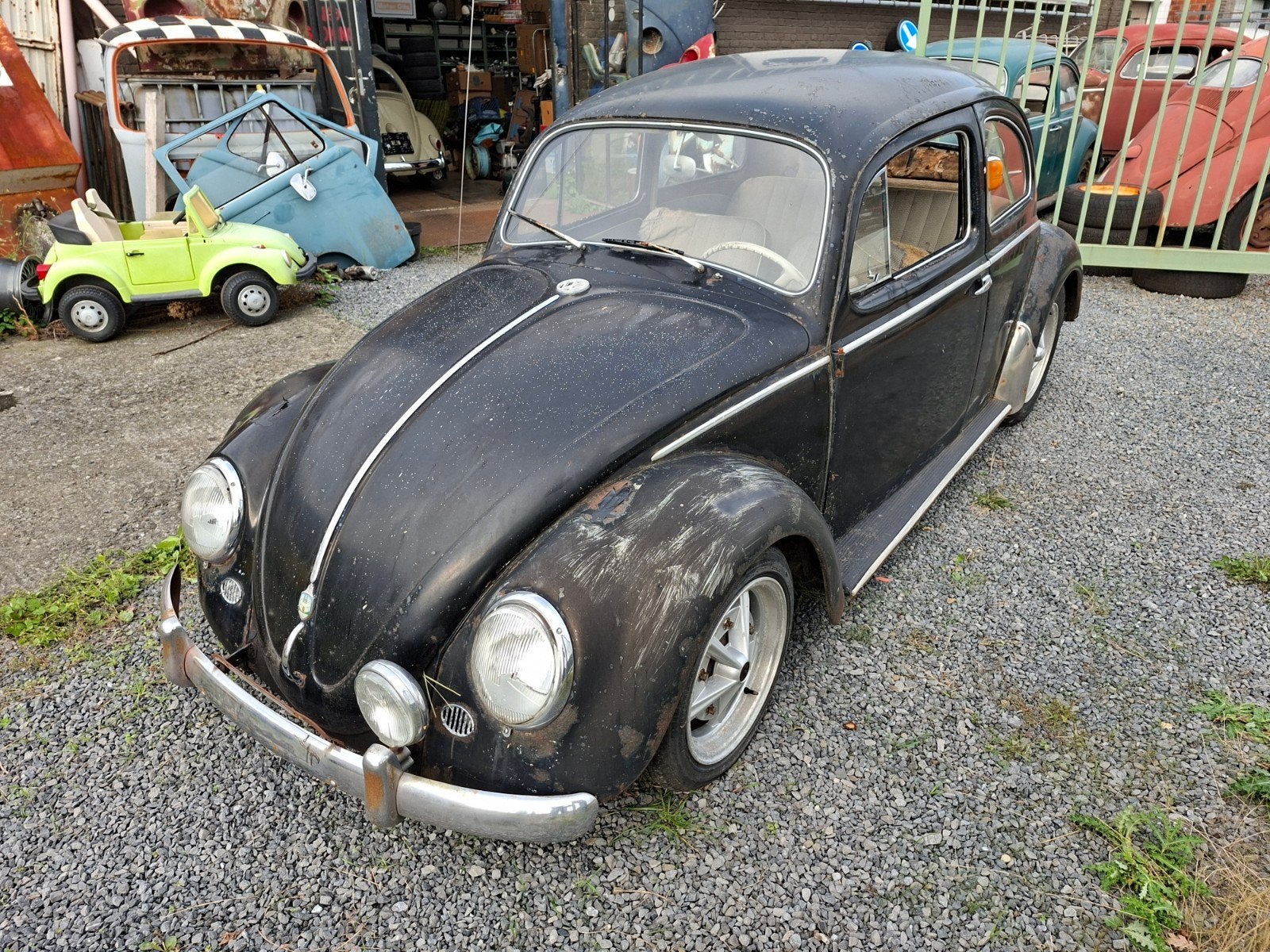 VW Beetle '59, Autos, Achat, Entreprise, Noir, Boîte manuelle