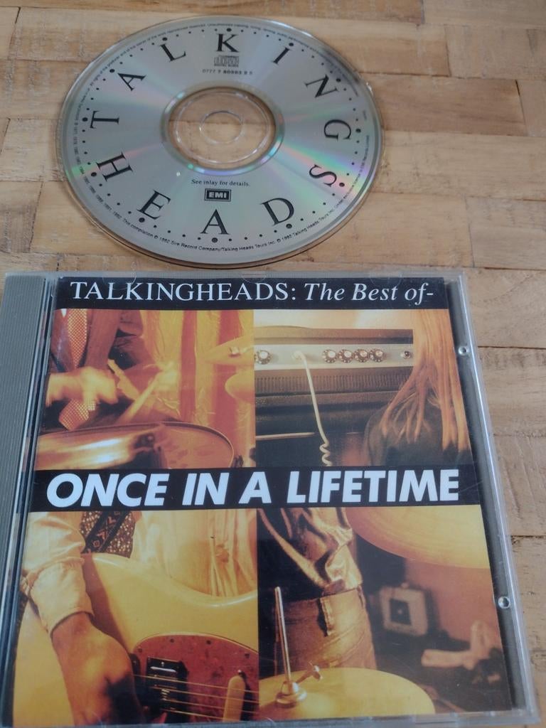 CD: TALKINGHEADS: ONCE IN A LIFETIME (best of) Psycho killer, Ophalen of Verzenden, Zo goed als nieuw, Alternative