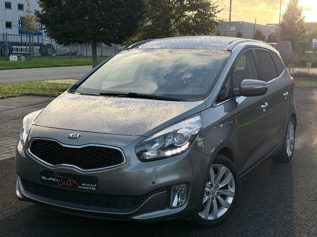 | Kia Carens | 2016.08 | Pano Dak | Leder | 7 Plaats |, Autos, Achat, Euro 6, Entreprise, 7 places