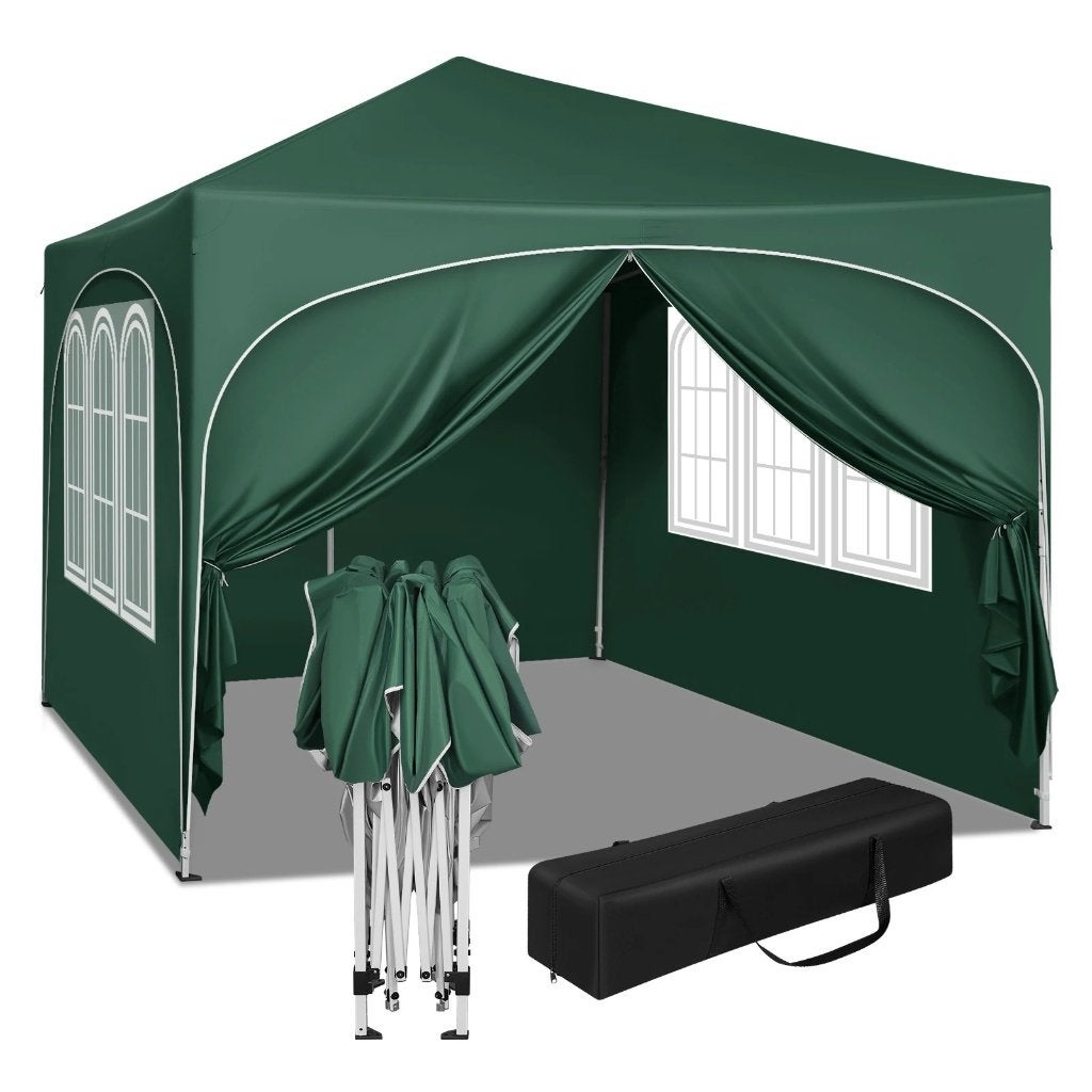 Tente de fête de luxe avec parois latérales (3x 3m), Jardin & Terrasse, Tonnelles, Enlèvement ou Envoi, Tente de réception