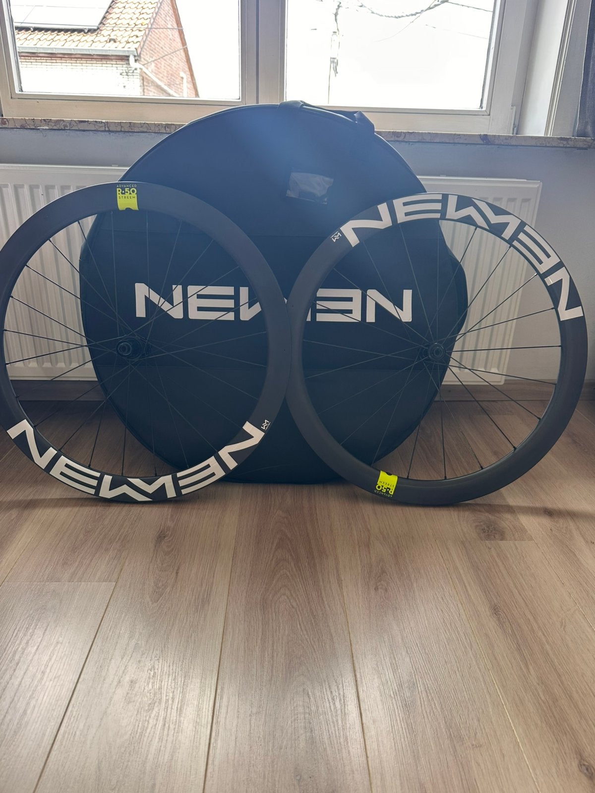 Splinternieuwe Newmen Advanced R.50 Streem Carbon Wielset, Nieuw, Racefiets, Carbon, Ophalen