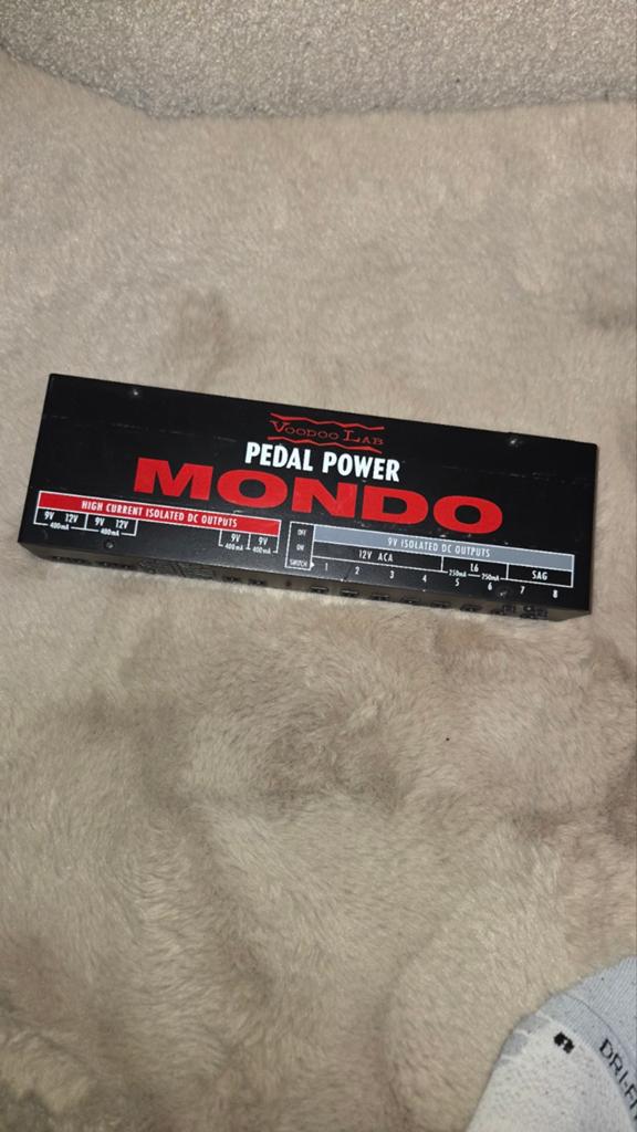 Voodoo Lab Pedal Power Mondo., Enlèvement ou Envoi