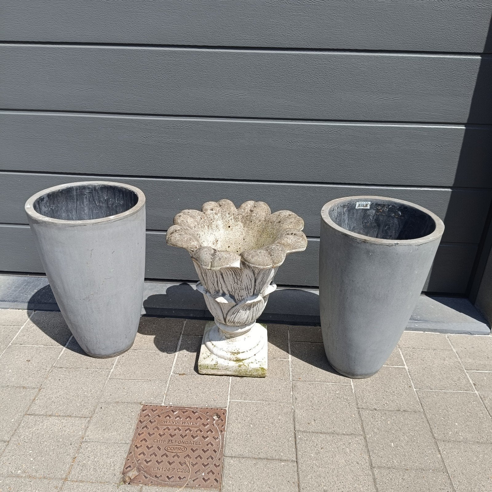 Terras/ tuin bloempotten, Enlèvement