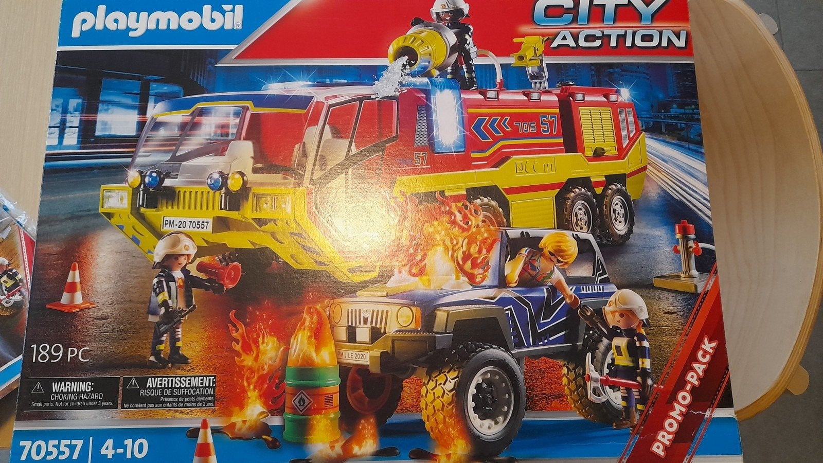 Playmobil city action 70557, Enlèvement