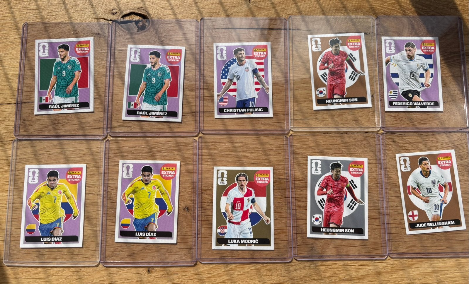 PANINI EXTRA STICKER- WK 2026 - MODRIC - SON - BELLINGHAM, Verzamelen, Stickers, Verzenden, Nieuw, Sport