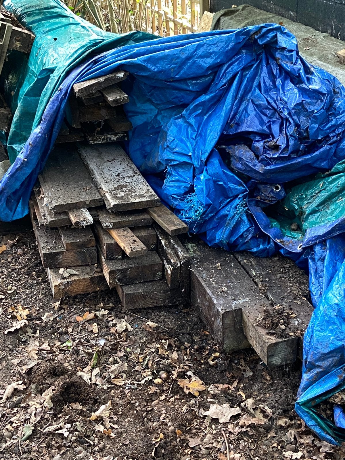 Houten planken en balken Gratis, Doe-het-zelf en Bouw, Ophalen, Gebruikt