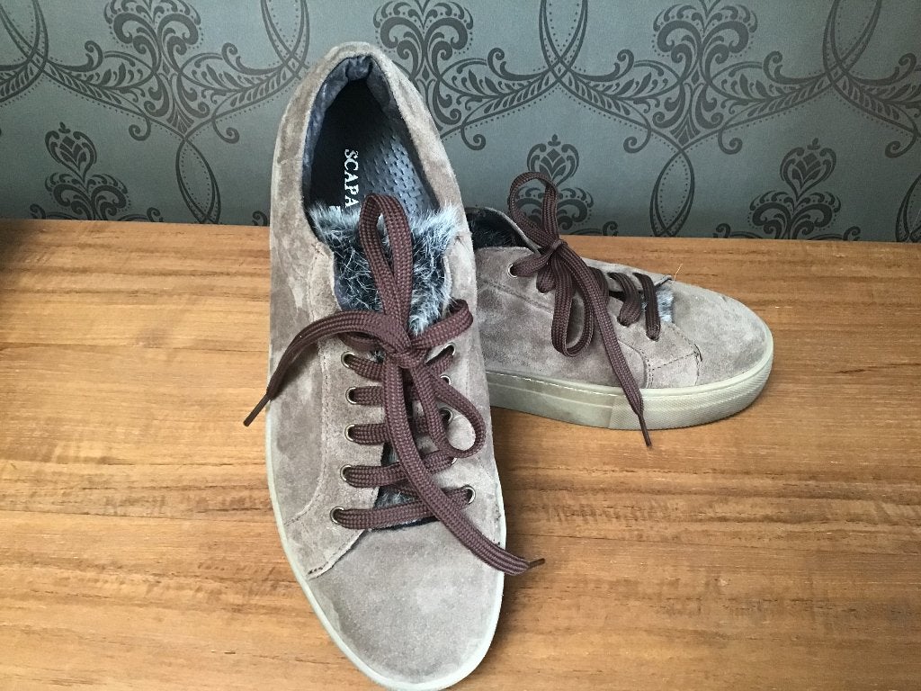 Veterschoenen Scapa 38, Scapa, Beige, Ophalen of Verzenden, Zo goed als nieuw