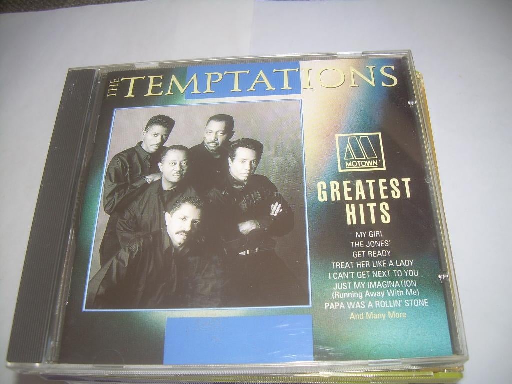 CD - TEMPTATIONS - GREATEST HITS, CD & DVD, CD | Dance & House, Enlèvement ou Envoi, Comme neuf, Dance populaire