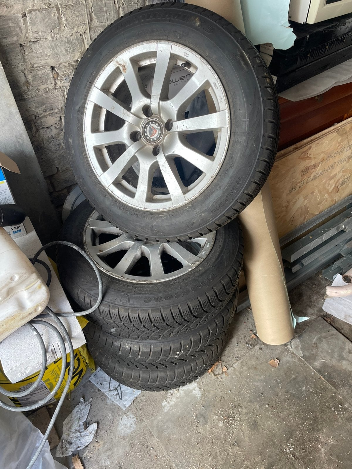 Pneus hiver sur jante alliage 175/65r15, Enlèvement, Pneus hiver, Pneu(s)