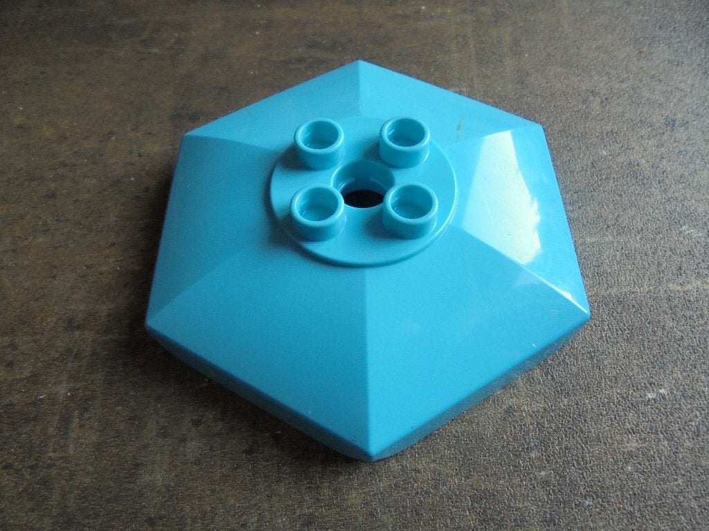 Lego Duplo Furniture Umbrella Top Patio (zie foto's), Enlèvement ou Envoi, Utilisé, Briques en vrac, Duplo