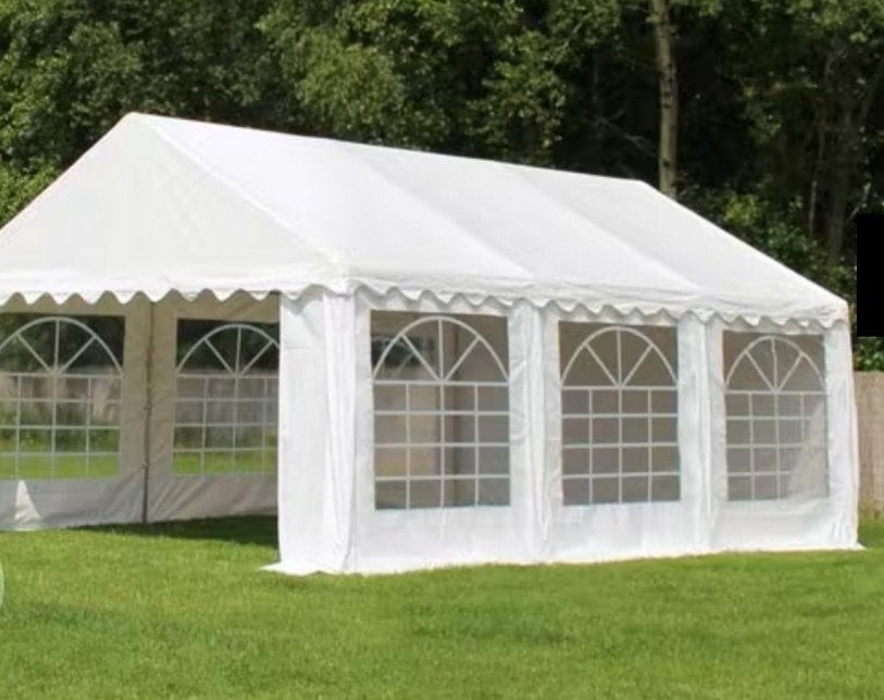 partytent vandaag voor 400€ nieuwstaat kijk foto's, Tuin en Terras, Ophalen, Partytent