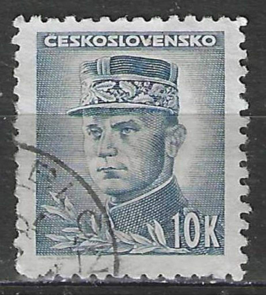Tchécoslovaquie 1945/1947 - Yvert 415 - Milan Stefanik (ST), Envoi, Affranchi