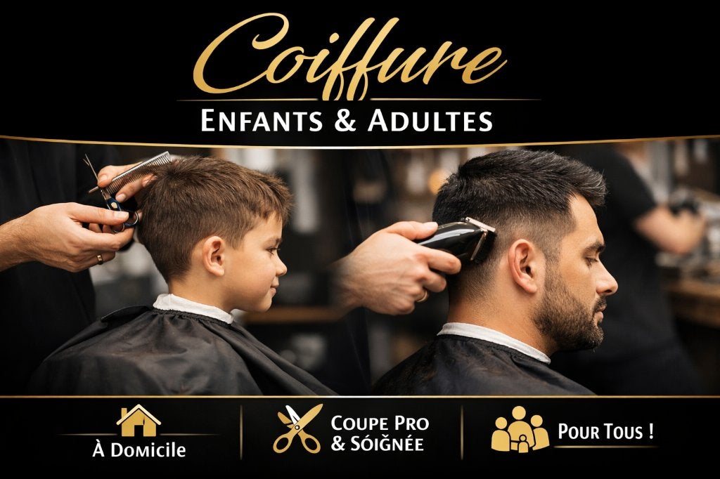coiffeur à domicile, Enlèvement ou Envoi, Soin des cheveux ou Soin réparateur des cheveux