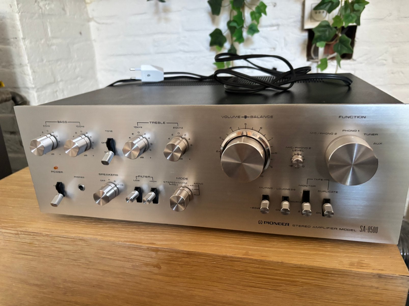 Pioneer sa 8500, Ophalen, Niet werkend, Pioneer
