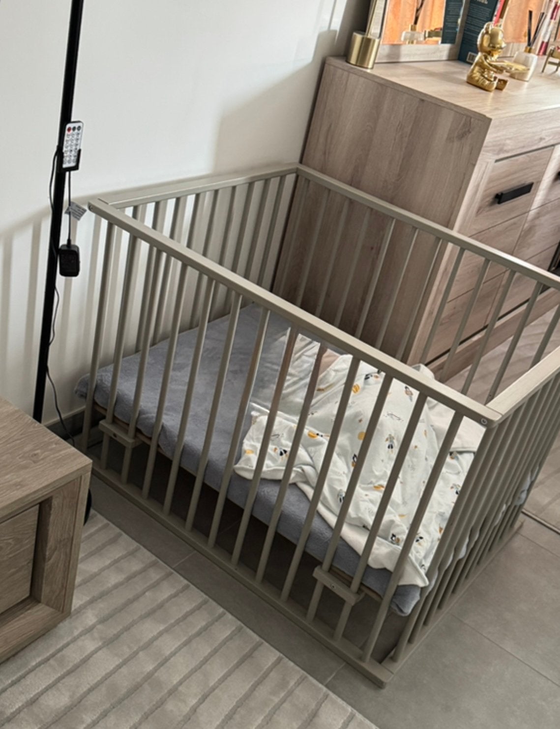 Babypark, Kinderen en Baby's, Ophalen, Gebruikt, Vierkant, In hoogte verstelbaar