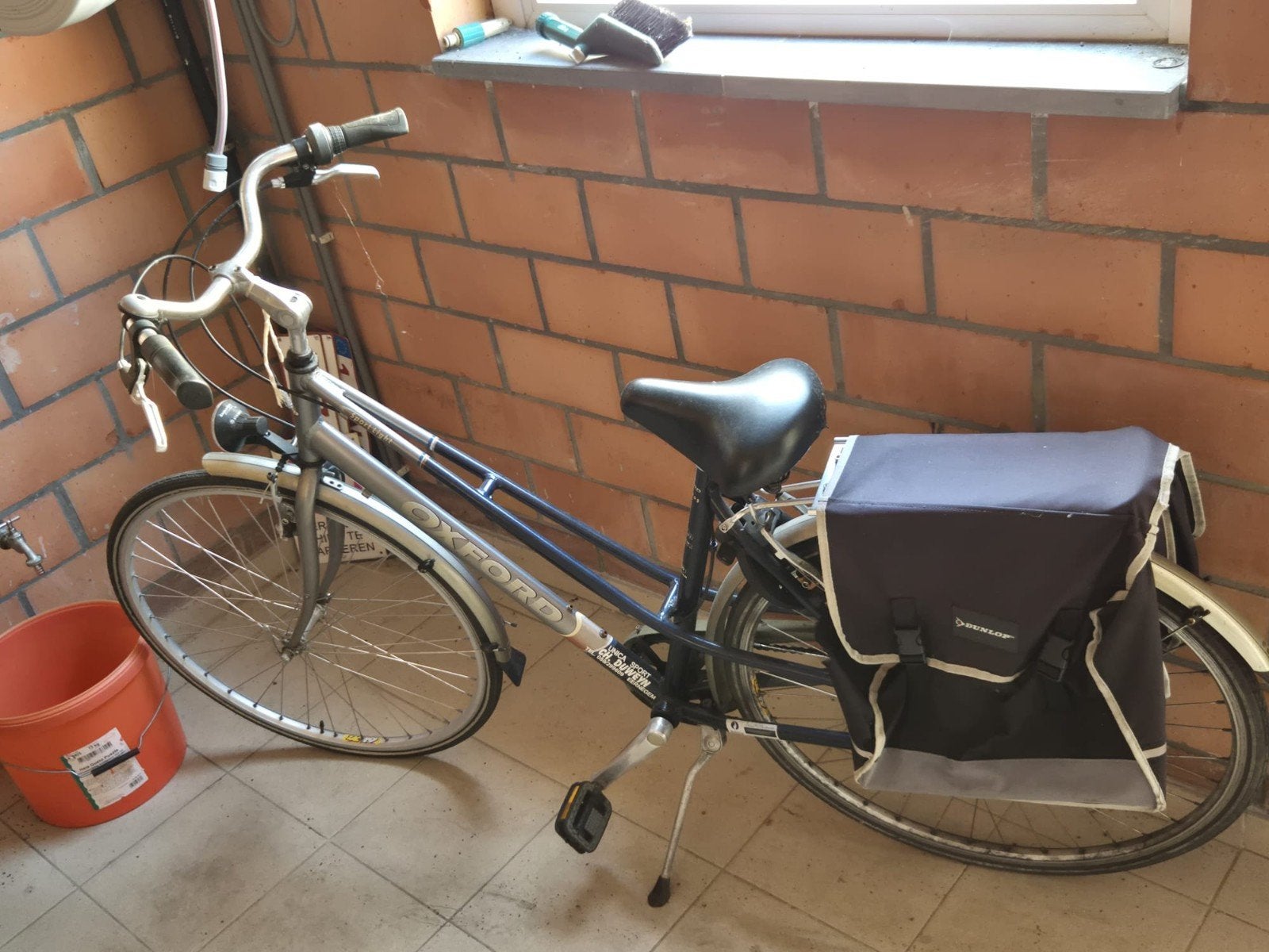 Dames fiets, Fietsen en Brommers, Elektrische fietsen, Ophalen, Gebruikt