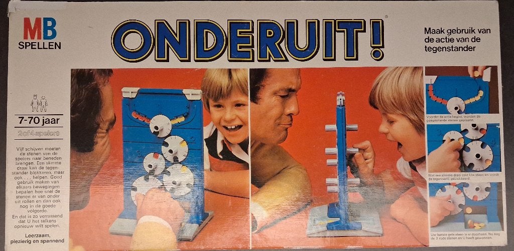 Spel: "ONDERUIT", Ophalen of Verzenden, Zo goed als nieuw