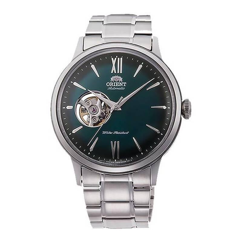 Montre Orient Bambino à "Open Heart" RA-AG0026E, Montre-bracelet, Autres marques, Enlèvement ou Envoi, Acier