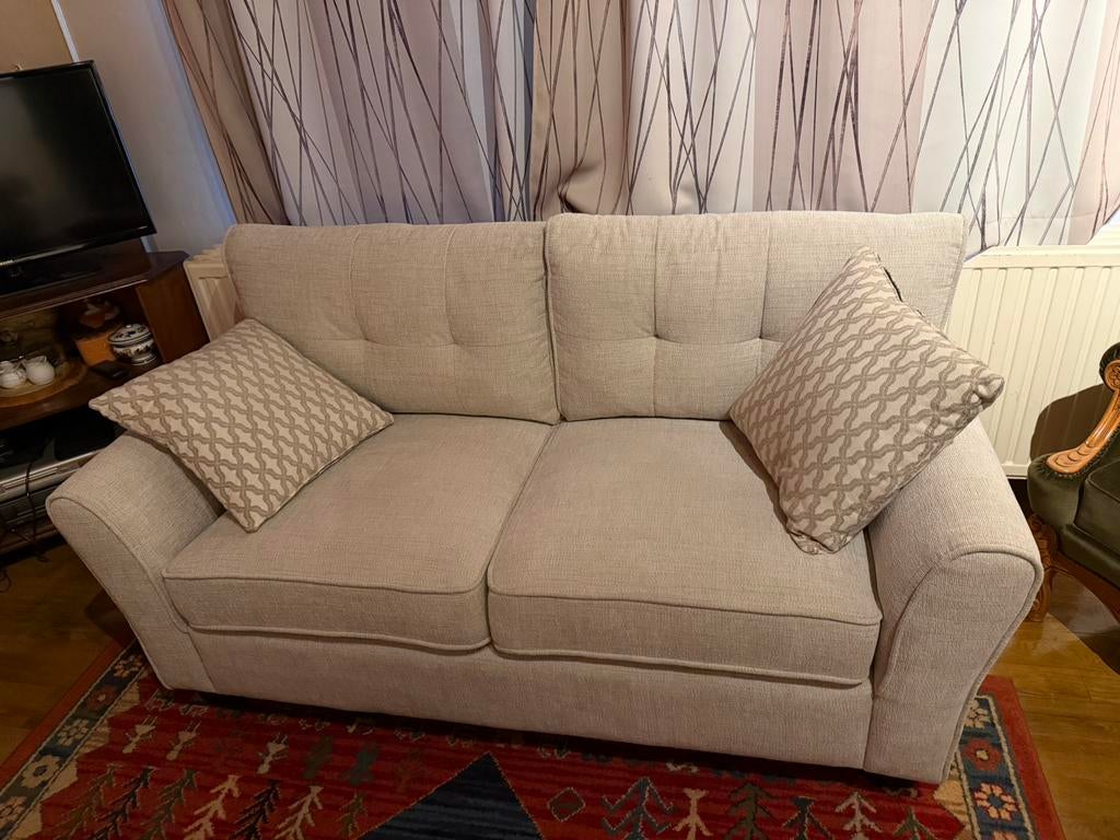 Nieuwe 2zits zetel Weba, Huis en Inrichting, Ophalen, Minder dan 75 cm, 150 tot 200 cm, Tijdloos