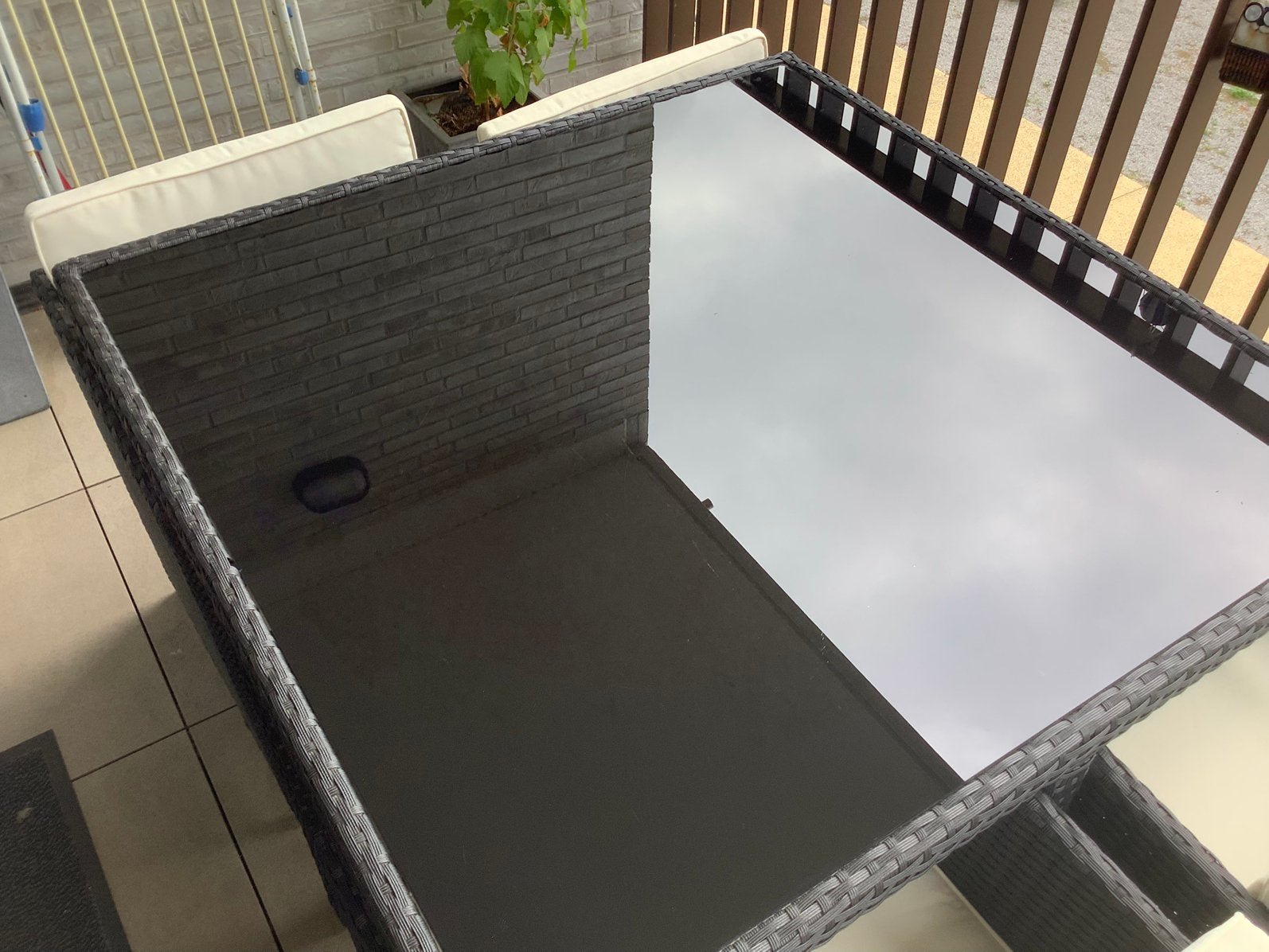 Tuinset voor op klein terras,, Ophalen, Zo goed als nieuw, Tuinset
