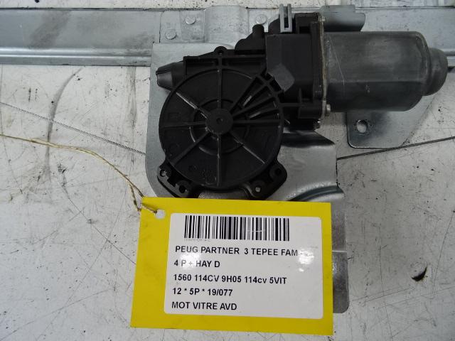 MOTOR RAAMMECHANIEK RECHTS VOOR Peugeot, Auto-onderdelen, Gebruikt, Voor, Peugeot