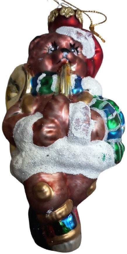 grote vintage "beer" kerstbal., Diversen, Ophalen, B, Gebruikt, B