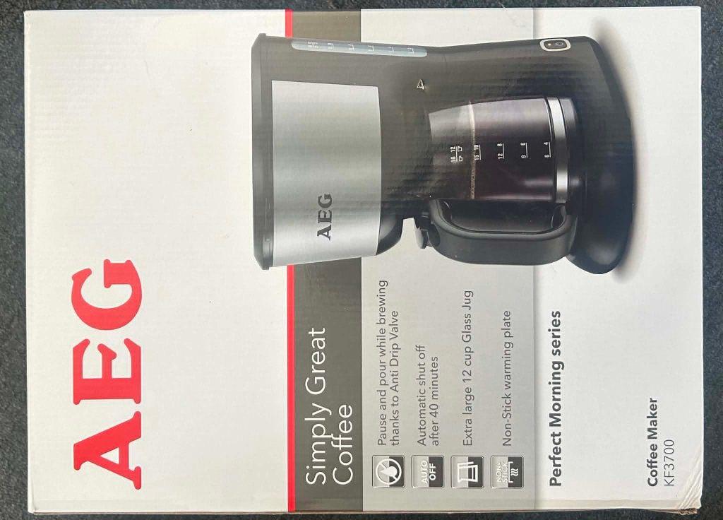 koffiemachine, Electroménager, Cafetières, Neuf, Café moulu, Cafetière, 10 tasses ou plus, Réservoir d'eau amovible, Enlèvement