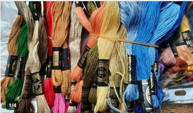 DMC garen Mouline - Met zwart label, Hobby en Vrije tijd, Ophalen of Verzenden, Nieuw, Handborduren, Borduurgaren of Zijde