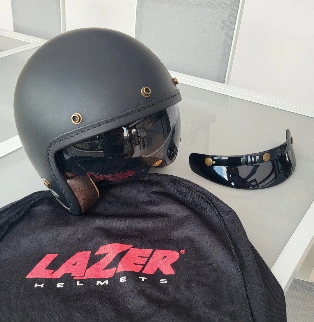 Casque Jet LAZER Small, Motos, Enlèvement, Casque jet, Lazer