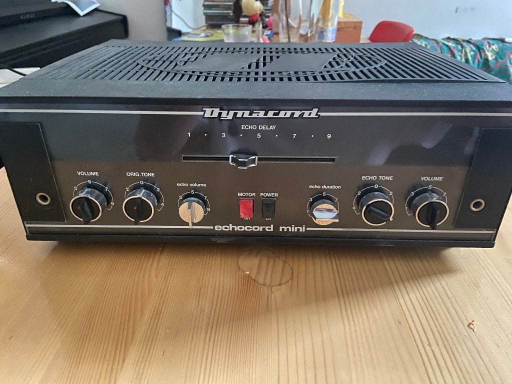 Dynacord Echocord Mini tape delay, Musique & Instruments, Effets, Enlèvement, Utilisé, Delay ou Écho