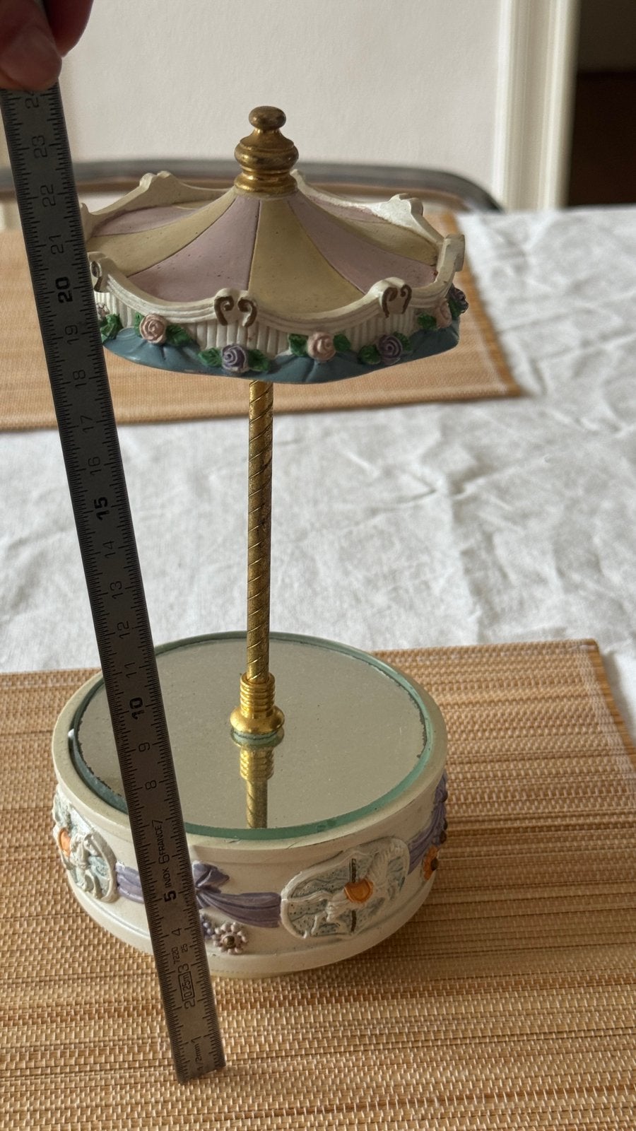 Carroussel musical ancien miroir, Ophalen of Verzenden