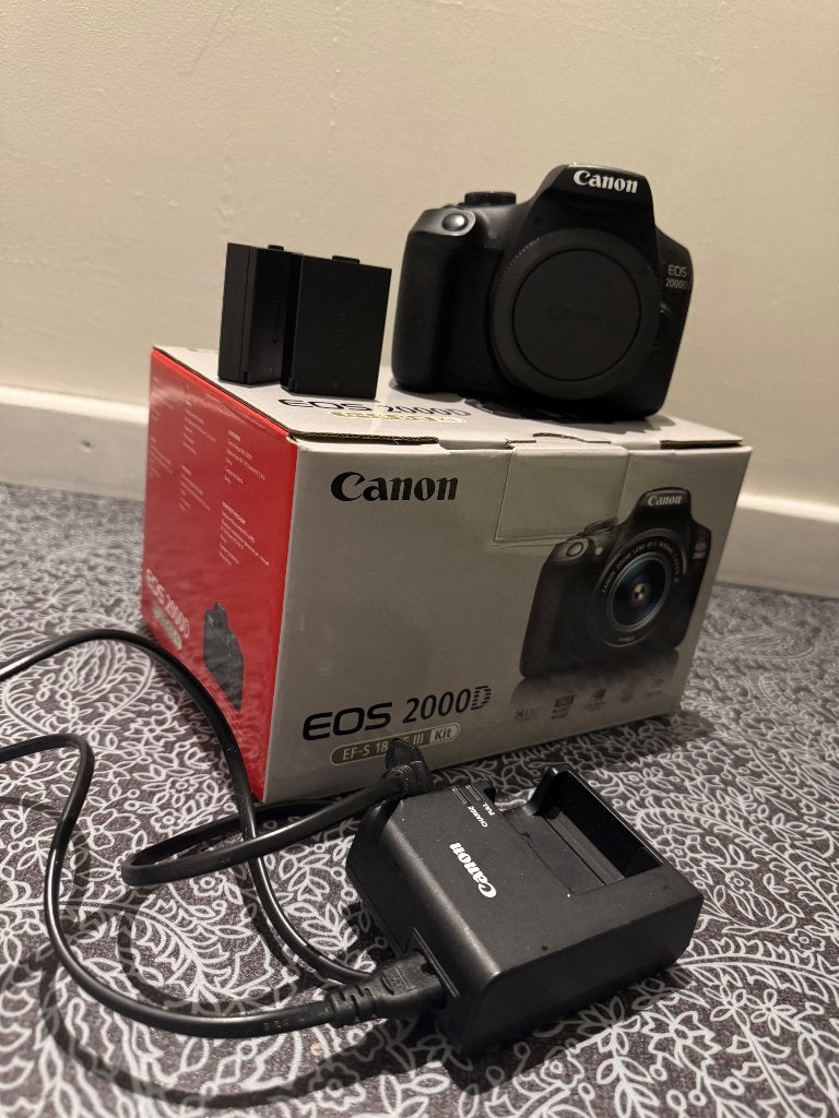 Canon Eos2000d, Audio, Tv en Foto, Verzenden, Canon, Inclusief accessoires, Gebruikt