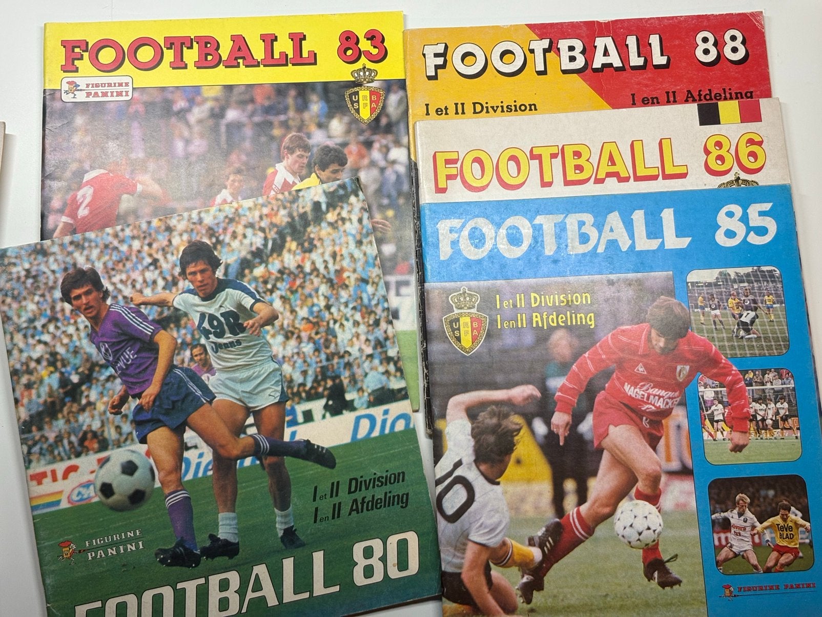 Panini Football Belge Années 80 Albums Vides, Enlèvement ou Envoi, Comme neuf