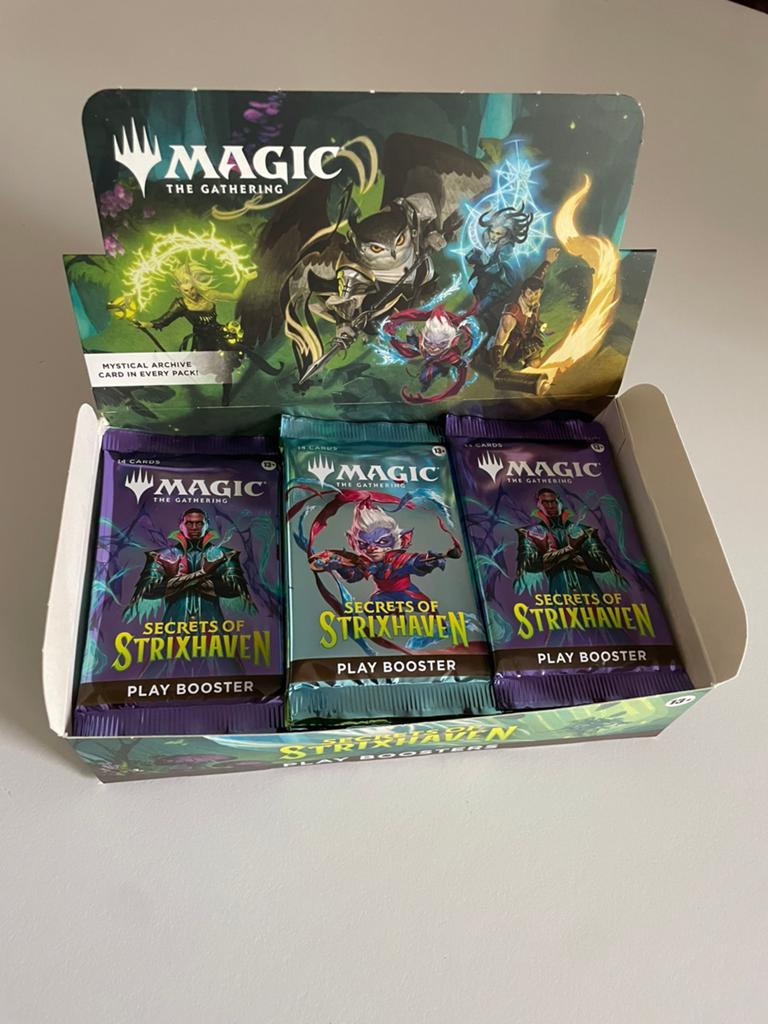 Booster de jeu Magic : The Gathering - Secrets Of Strixhaven, Enlèvement ou Envoi, Neuf, Booster, Foil