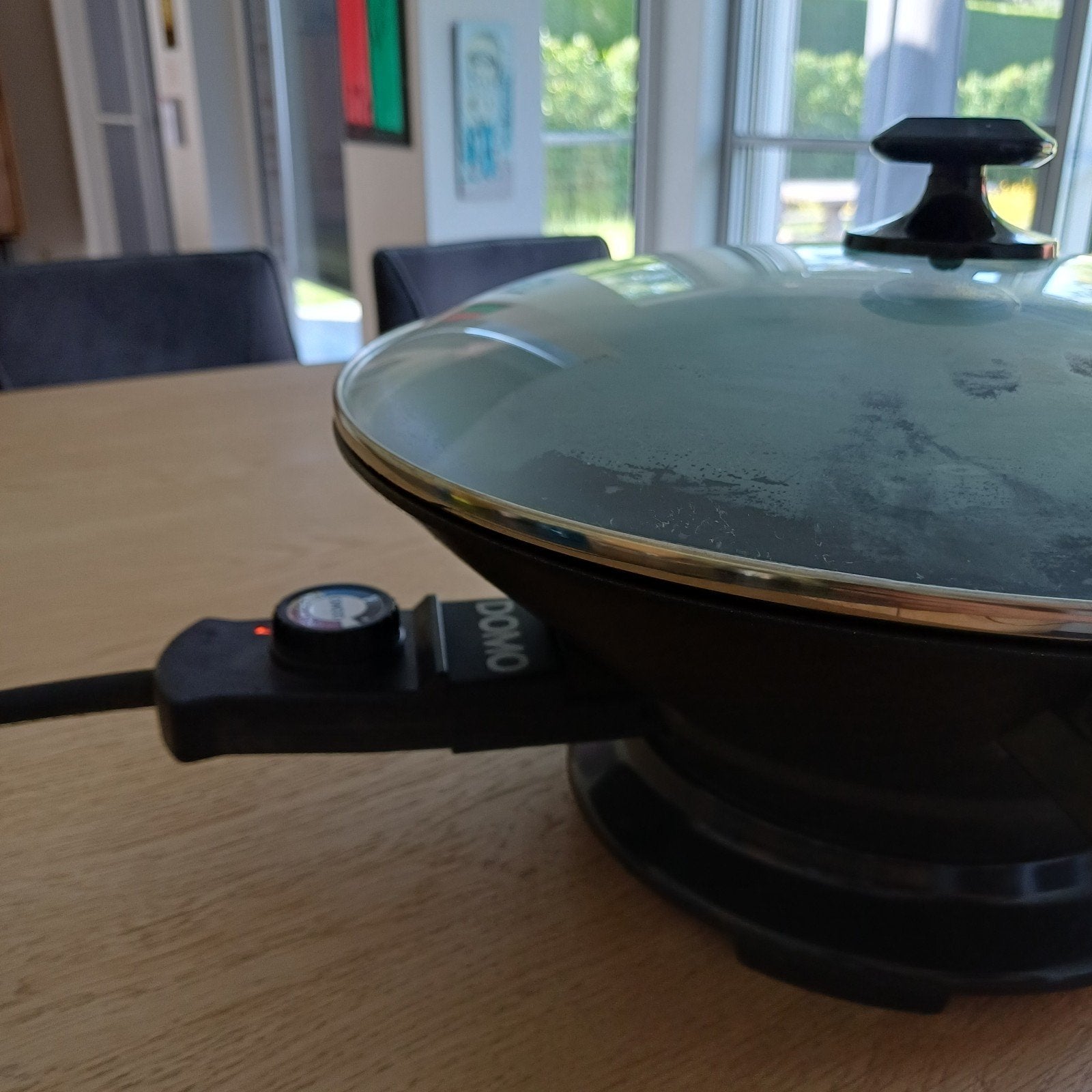 Elektrische wok DOMO DO8500w, Enlèvement, Wok