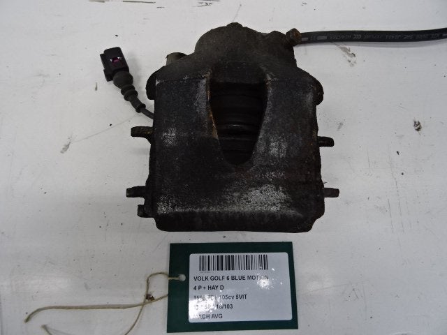 ETRIER DE FREIN AVANT GAUCHE Volkswagen Golf VI (5K1), Utilisé, Volkswagen