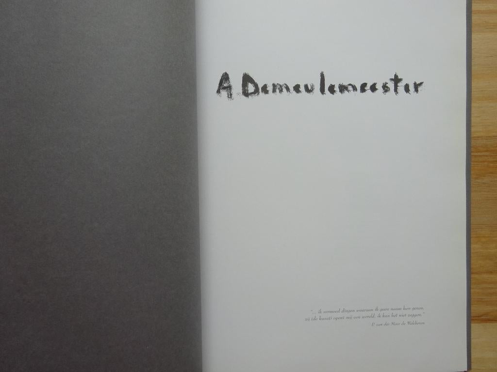 Armand Demeulemeester, 2001, monografie, Ophalen of Verzenden, Zo goed als nieuw, Schilder- en Tekenkunst
