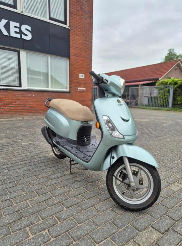 SYM Fiddle 2 50cc Klasse A brommer, Fietsen en Brommers, Ophalen of Verzenden, Zo goed als nieuw, Fiddle