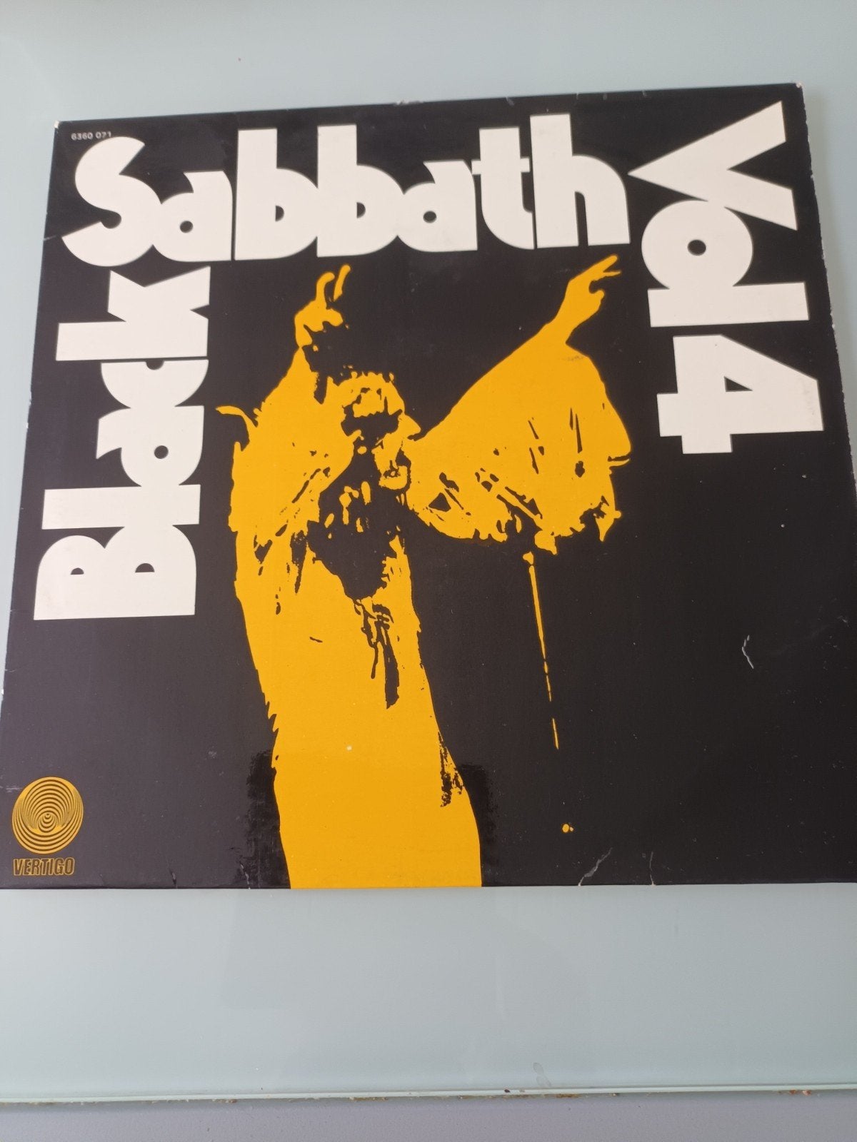Black sabbath, vol 4.1ste franse persing., Cd's en Dvd's, LP, Hard Rock, Ophalen of Verzenden, Zo goed als nieuw