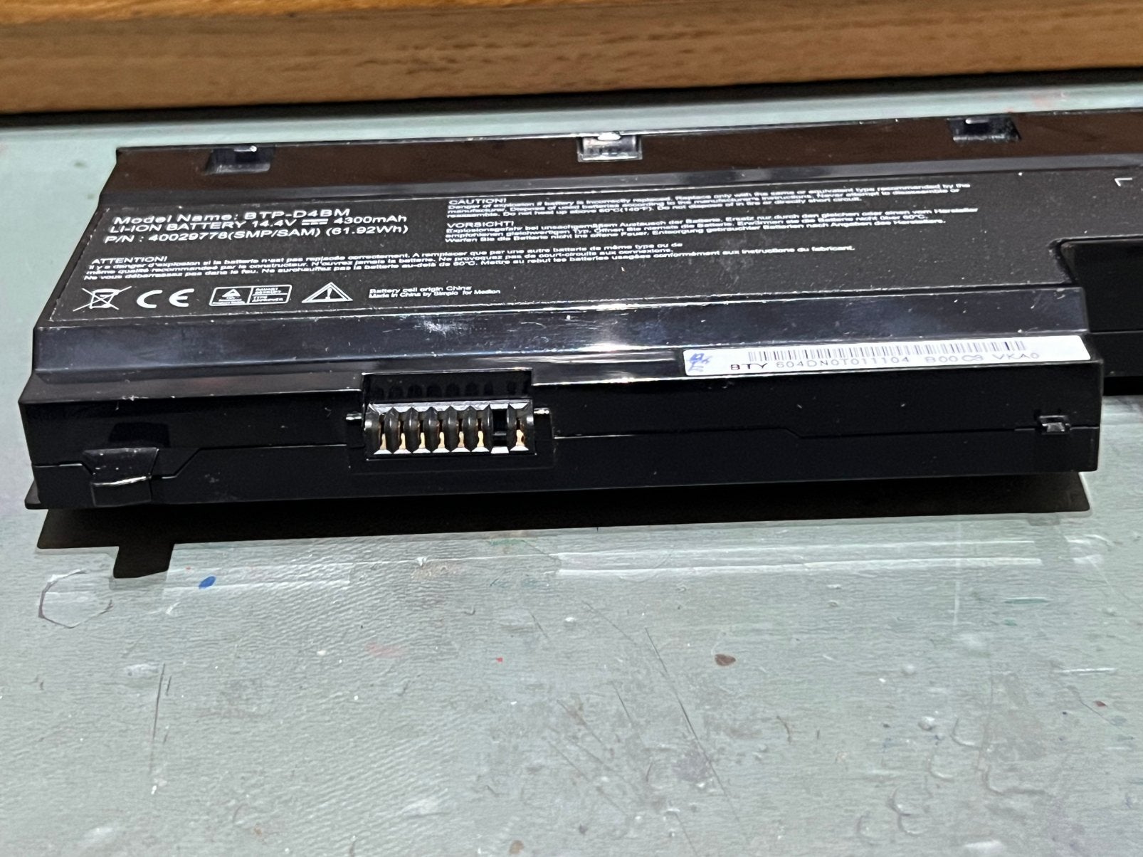 Nieuwe Laptop batterie., Enlèvement ou Envoi, Comme neuf