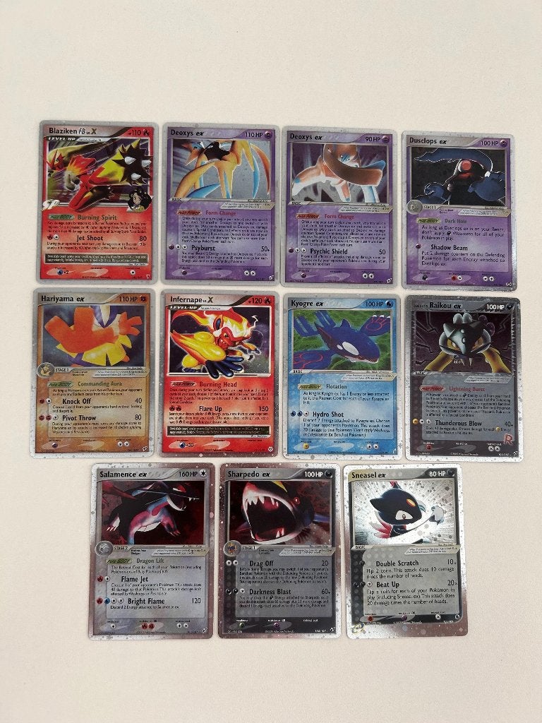 Lot de carte pokemon ex NEAR MINT, Hobby & Loisirs créatifs, Enlèvement ou Envoi, Neuf, Plusieurs cartes