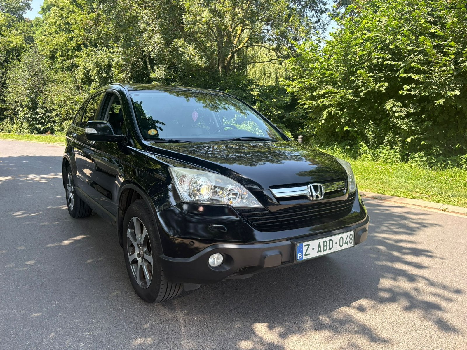 HONDA CR-V | EXCLUSIVE | FULL OPTIONS | PARFAIT ÉTAT |, Monovolume, Zwart, 4 cilinders, Zwart