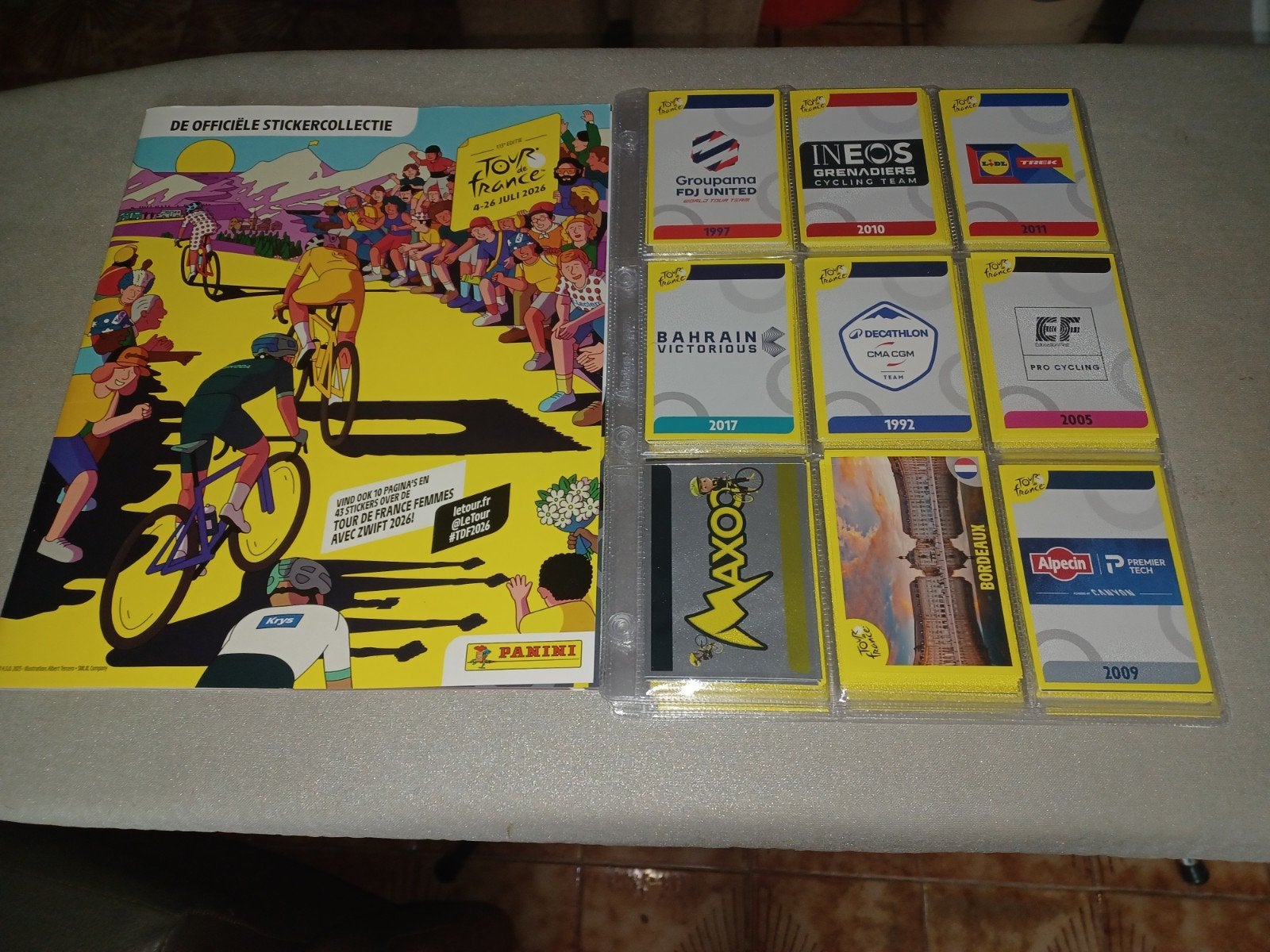 Panini Tour de France 2026 volledige set +Album, Ophalen of Verzenden