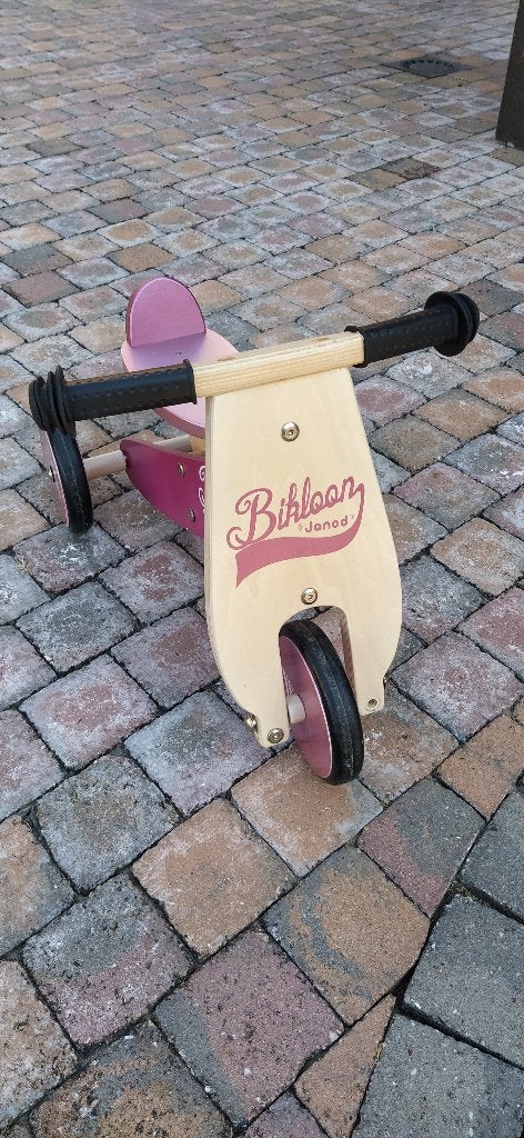 Janod Bikloon driewieler — 18 maanden tot 3 jaar, Fietsen en Brommers, Ophalen, Gebruikt